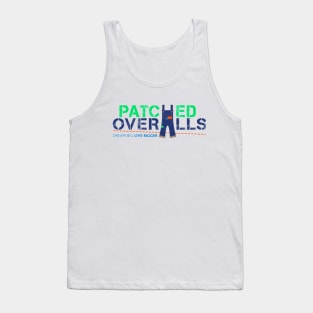 Patched Overalls Tank Top